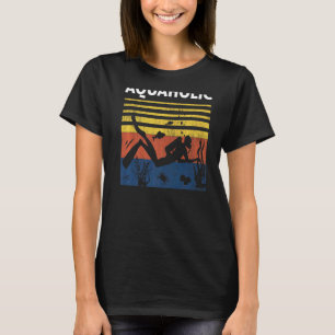 Scuba Diving Aquaholic Scuba Diver T-Shirt
