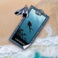 Scuba Diving Blue Sea