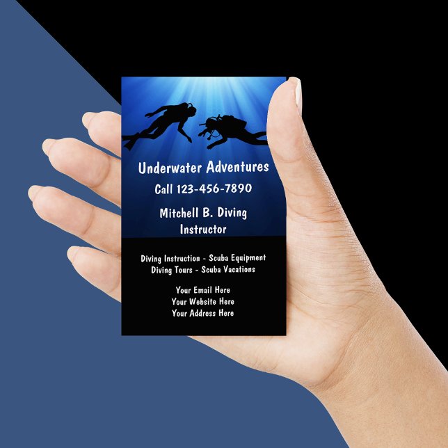 Scuba Diving Business Card (Creator Uploaded)