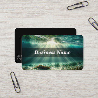 Scuba Diving Business Card