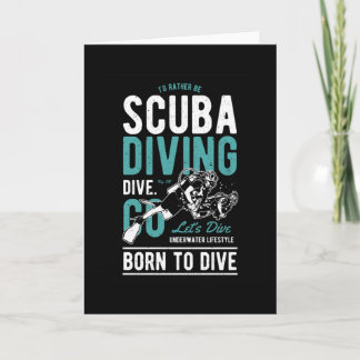 Scuba Diving Card