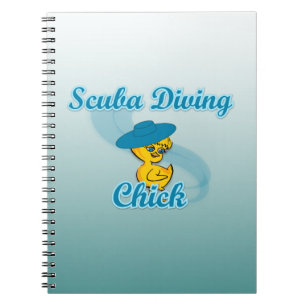Scuba Diving Chick #3 Notebook