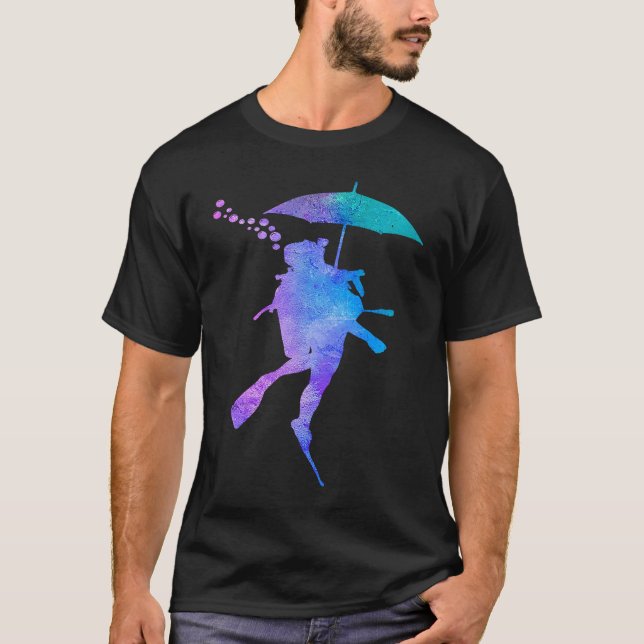 Scuba Diving Costume Scuba Diver  Scuba Diving T-Shirt (Front)