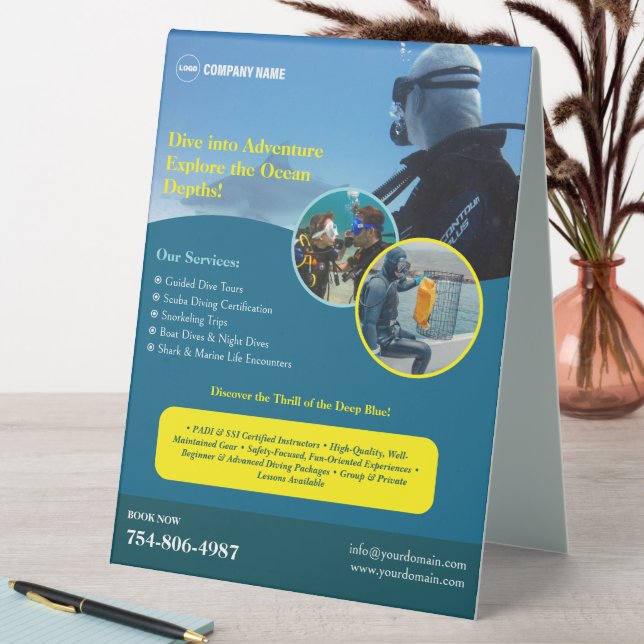 Scuba Diving Course Custom  (In SItu (Table))