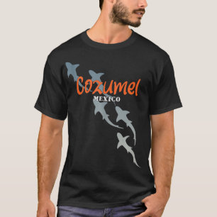 Scuba Diving Cozumel Scuba Diving with Sharks T-Shirt