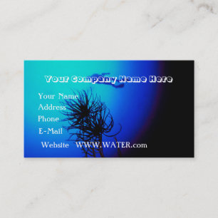 Scuba Diving customisable Business Card