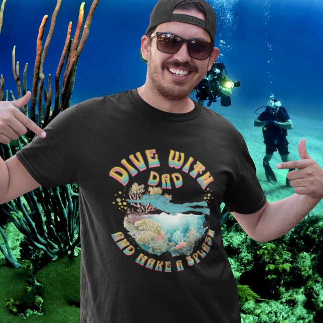 Scuba Diving Dad Diver T-Shirt (Creator Uploaded)