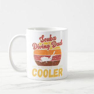 Scuba Diving Dad Funny Scuba Diving Father'S Coffee Mug