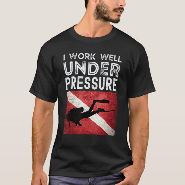 Scuba Diving Dive Diver T-Shirt (Front)