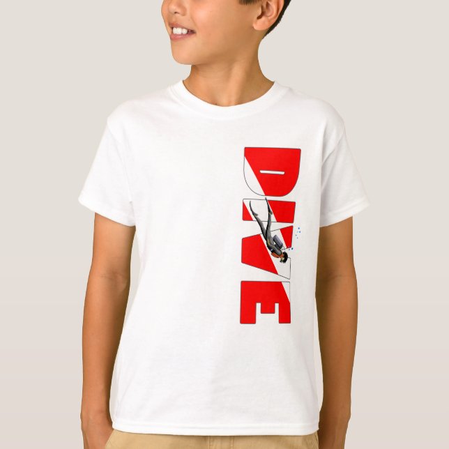 Scuba Diving DIVE T-Shirt (Front)