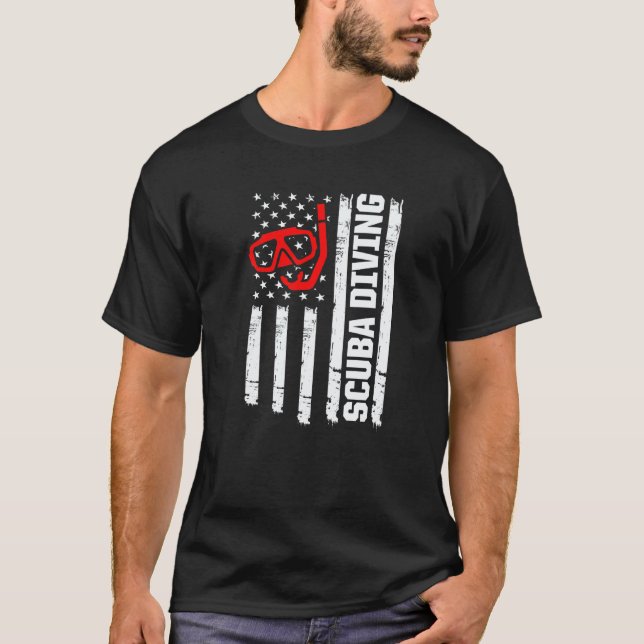 Scuba Diving Diver  5 T-Shirt (Front)