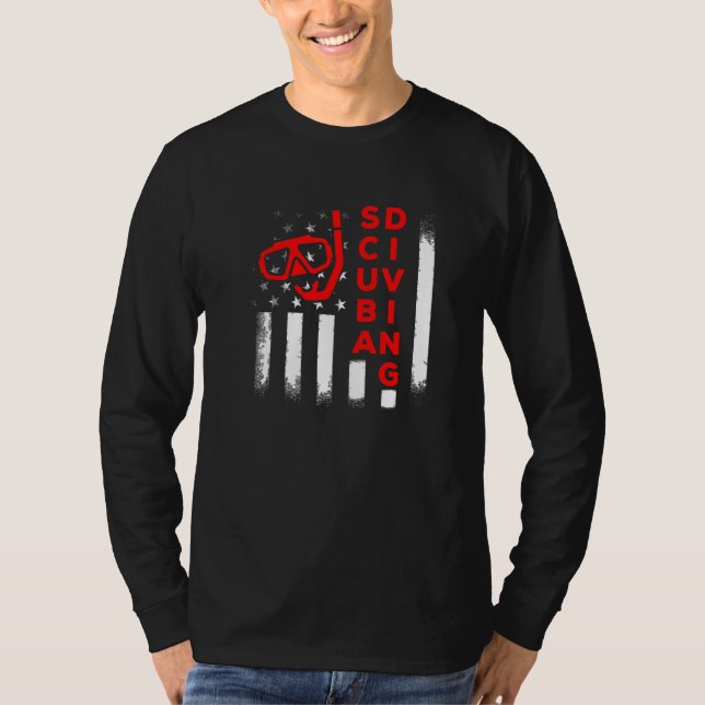 Scuba Diving Diver  6 T-Shirt (Front)