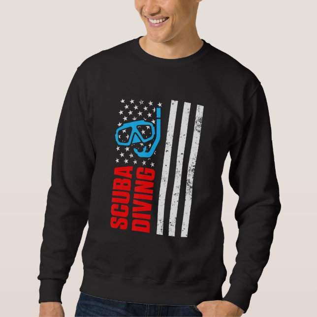 Scuba Diving  Diver  7 Sweatshirt (Front)