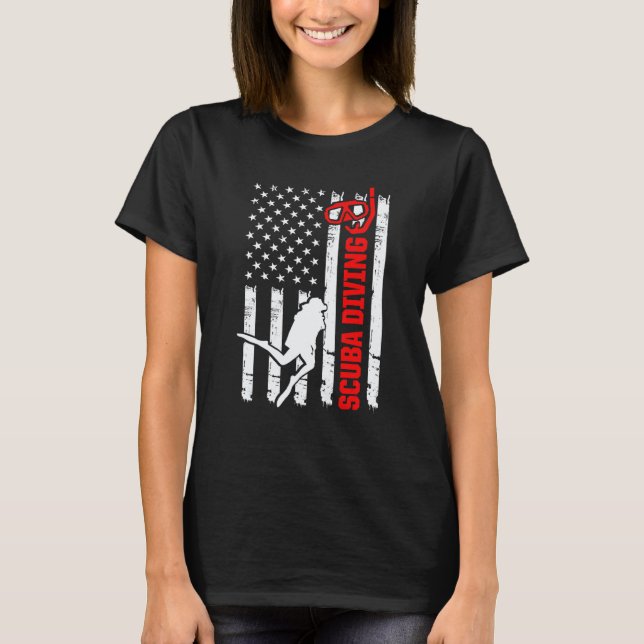 Scuba Diving  Diver  9 T-Shirt (Front)