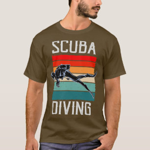 Scuba Diving Diver Snorkelling Vintage T-Shirt