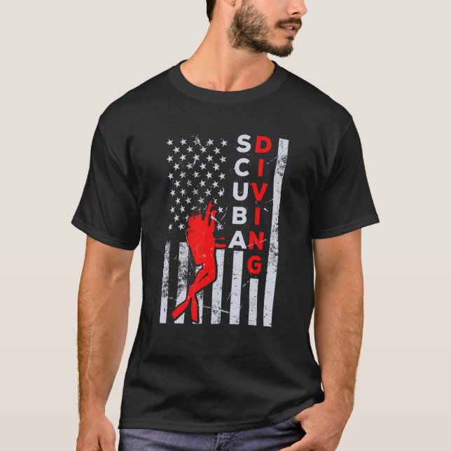 Scuba Diving  Diver T-Shirt (Front)