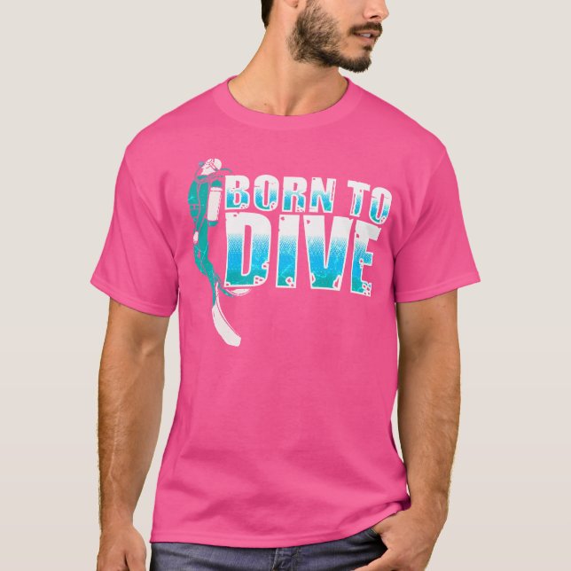 Scuba Diving Diver T-Shirt (Front)