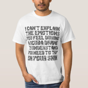 Scuba Diving Emotions T-Shirt