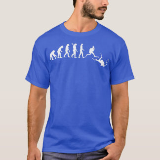 Scuba Diving Evolution Shirt Funny Scuba Diving Di