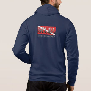 SCUBA DIVING FLAG, SCUBA DIVER´s FLAG Hoodie