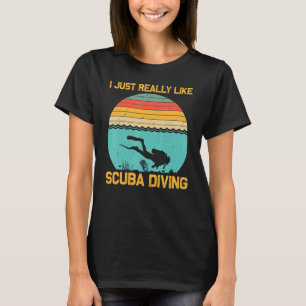   Scuba Diving For Men Women Underwater Divers T-Shirt