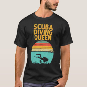 Scuba Diving For Women Grandma Underwater Diver T-Shirt