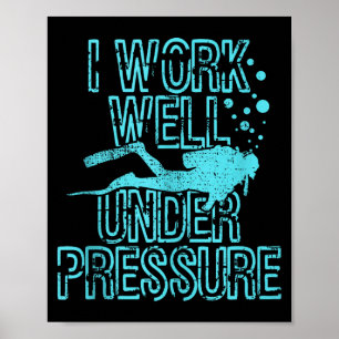 Scuba Diving - Funny Scuba Diver Gift Tank Top  Poster