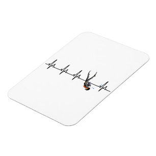 SCUBA Diving Heartbeat Magnet
