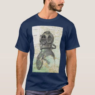 Scuba Diving Helmet T-Shirt