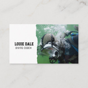 Scuba diving Instructor  Business Card