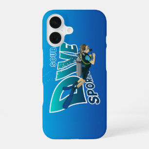 Scuba Diving iPhone 16 Case