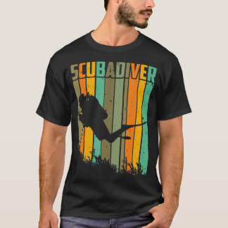Scuba Diving Men Women Scuba Diver Gift Ocean Lov T-Shirt