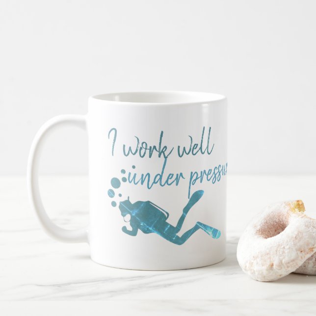 Scuba Diving Mug (With Donut)