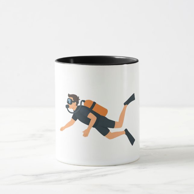  Scuba diving Mug (Center)