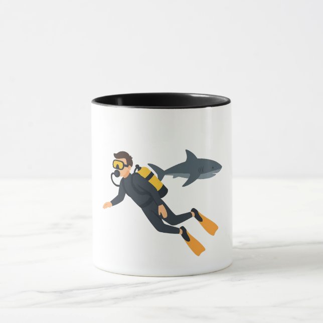  Scuba diving Mug (Center)