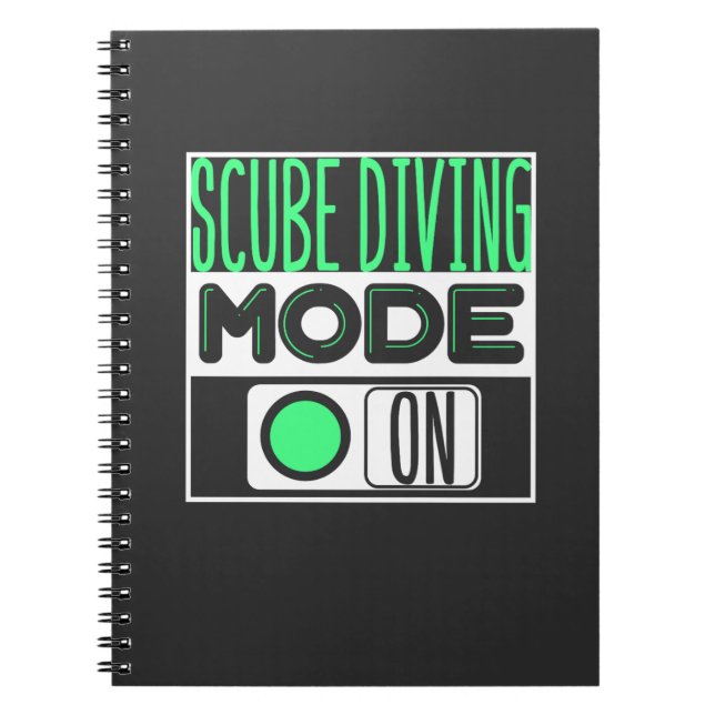 Scuba Diving Notebook (Front)