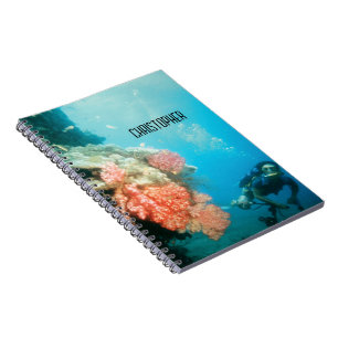 Scuba Diving Personalised Notebook