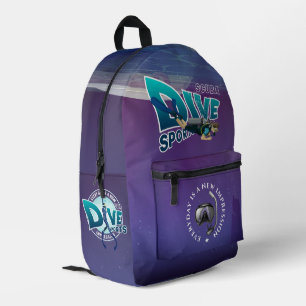 Scuba Diving   Print Cut Sew Bag