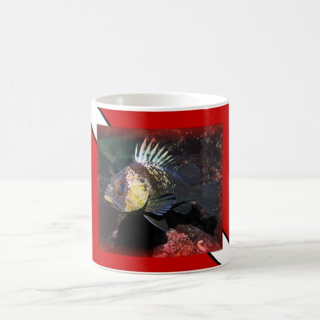 Scuba Diving Rockfish Mug (Center)