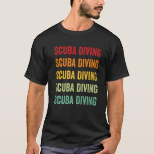 Scuba Diving Scuba Diving Hobbyist Rainbow T-Shirt