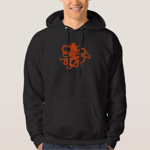 Scuba Diving Sea Animal Kraken Sea Monster Octopus Hoodie