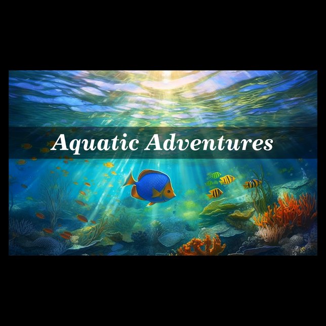 Scuba Diving / Snorkelling Business Card (Creator Uploaded)