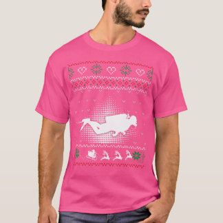 Scuba Diving Ugly Christmas Scuba Diver Xmas T-Shirt