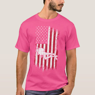 Scuba Diving Usa American Flag Scuba Diving s T-Shirt