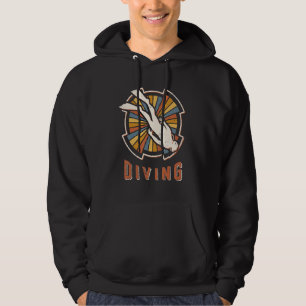 Scuba Diving Vintage Classic Retro Sport Love Hoodie