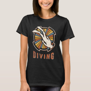 Scuba Diving Vintage Classic Retro Sport Love T-Shirt