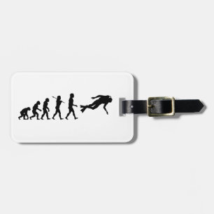 Scuba Diving Water Sport Luggage Tag