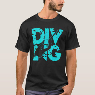Scuba Diving Water Sports Diver Ocean Deep Sea Und T-Shirt