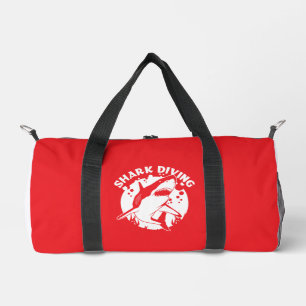 Scuba Diving With Sharks Duffle Bag
