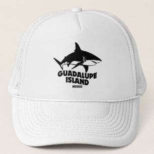 Scuba Diving With Sharks Guadalupe Island Trucker Hat